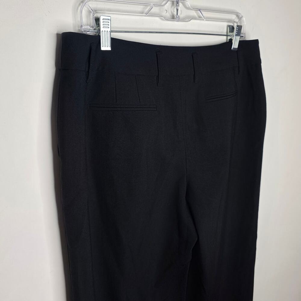 Ann Taylor Loft "Ann" black wide leg career dress pants - 10 - Picture 5 of 5